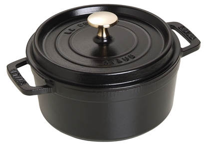 Изображение STAUB Garnek STAUB żeliwny okrągły 1.7 ltr czarny