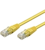 Изображение Goobay Wentronic Goobay CAT 6 Patch Cable, U/UTP, yellow, 7.5 m - CCA coppergemisch (68428)