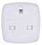 Изображение Gembird A-AC-UKEU-001 power plug adapter Type G (UK) Type F White