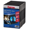 Изображение Hama Slim DVD Jewel Case pack of 25, black         51182