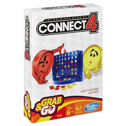 Изображение Hasbro Gaming Connect 4 Grab & Go Board game Concentration