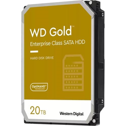 Изображение HDD|WESTERN DIGITAL|Gold|WD202KRYZ|20TB|SATA|512 MB|7200 rpm|3,5"|WD202KRYZ