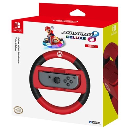 Изображение Hori Mario Kart 8 Deluxe Racing Wheel Mario