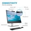 Picture of HP E24mv G4 FHD Conferencing Monitor - 23.8" 1920x1080 FHD 250-nit 60Hz AG, IPS, HDMI/VGA/DisplayPort, 4x USB-A, speakers, 5MP webcam, height adjustable/tilt/swivel/pivot, 3 years