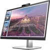 Изображение HP EliteDisplay E24d G4 Docking Monitor - 23.8" 1920x1080 FHD AG, IPS, DisplayPort/IN-OUT/USB-C/HDMI, 4x USB 3.0, RJ-45, webcam, h. adj, HP EYE EASE, 3y