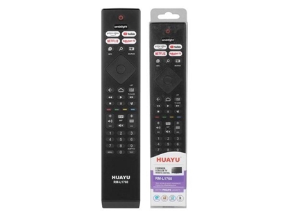 Attēls no HQ LXP1760 TV remote control Philips RM-L1760 Black