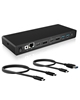 Picture of ICY BOX IB-DK2245AC Wired USB 3.2 Gen 1 (3.1 Gen 1) Type-C Black