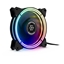 Attēls no Inter-Tech Alseye Halo 3.0 Computer case Fan 12 cm Black