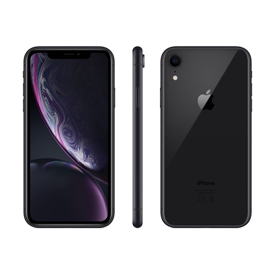 Изображение iPhone XR 64GB Black (lietots, stāvoklis B)