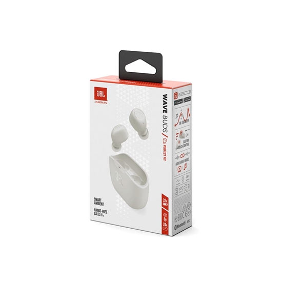 Picture of JBL wireless earbuds Wave Buds, white