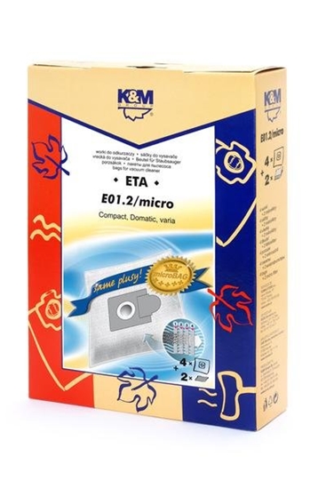 Изображение K&M Vacuum cleaner bag EIO Nr9 (4pcs)