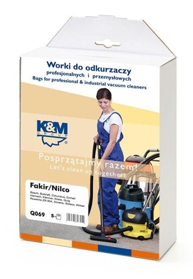 Изображение K&M Vacuum cleaner bags for KARCHER (5pcs)