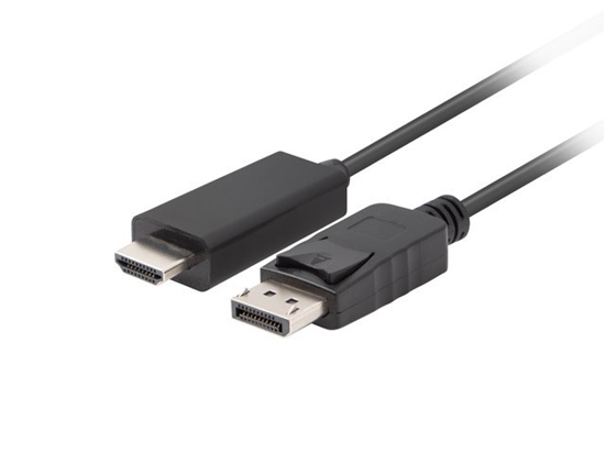 Picture of Kabel DisplayPort (M) V1.1 -> HDMI (M) 1.8m czarny 