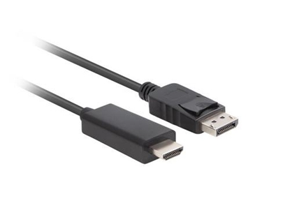 Изображение Kabel DisplayPort (M) V1.1 -> HDMI (M) 5m czarny 