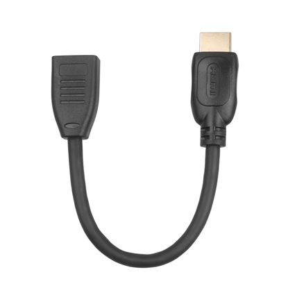 Изображение Kabel HDMI F-M 15 cm v2.0. przedłużacz