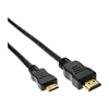 Изображение Kabel InLine HDMI Mini - HDMI 1m czarny (17461P)