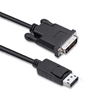 Picture of Kabel Qoltec DisplayPort - DVI-D 1.8m czarny (50364)