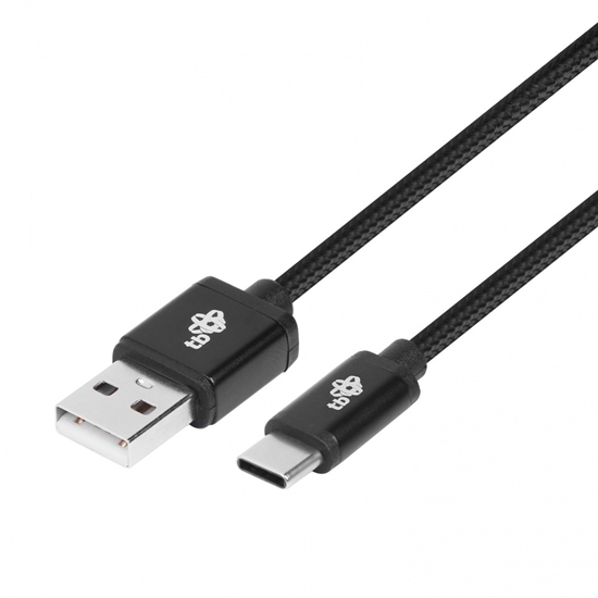 Picture of Kabel USB-USB C 3 m. czarny sznurek