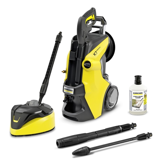 Picture of Kärcher K 7 Premium Power Home pressure washer Compact Electric 600 l/h 3000 W Black, Yellow