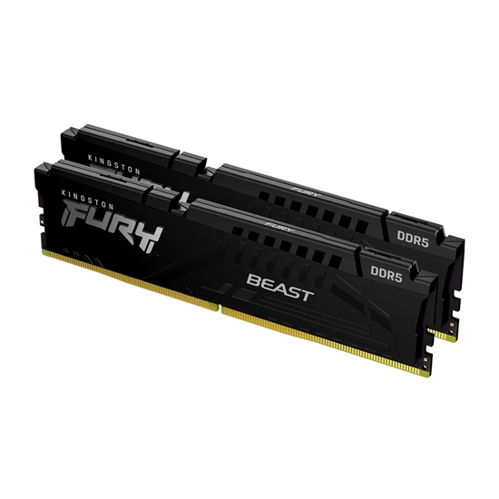 Picture of Kingston Technology FURY Beast 64GB 5600MT/s DDR5 CL40 DIMM (Kit of 2) Black