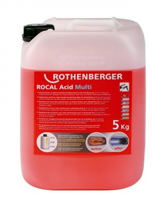 Attēls no Koncentrāts ROCAL Acid Multi, 5 kg, Rothenberger