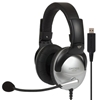 Изображение Koss | Gaming headphones | SB45 USB | Wired | On-Ear | Microphone | Noise canceling | Silver/Black