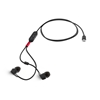 Picture of Lenovo 4XD1C99220 headphones/headset Wired In-ear Music/Everyday USB Type-C Black