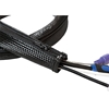 Изображение Logilink Cable FlexWrap with Zipper, 1m, 30mm, black | Logilink