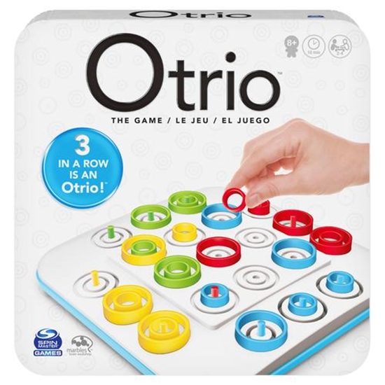 Изображение Marbles Otrio Strategy-Based Board Game, for Adults, Families, and Kids Ages 8 and up, by Brain Store