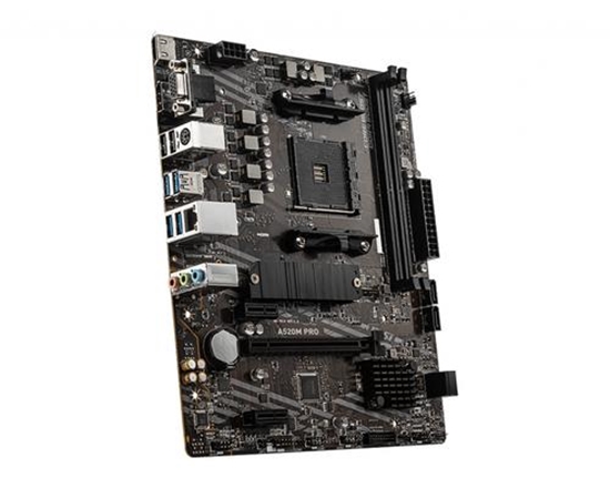 Изображение MSI A520M PRO motherboard AMD A520 Socket AM4 micro ATX