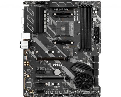 Attēls no MSI X570-A PRO motherboard AMD X570 Socket AM4 ATX