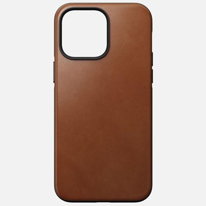 Изображение Nomad Modern Leather Case iPhone 14 Pro Max English Tan