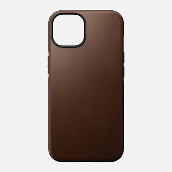 Изображение Nomad Modern Leather Case iPhone 14 Rustic Brown