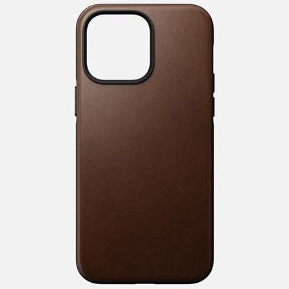 Picture of Nomad Modern Leather Case iPhone 14 Pro Max Rustic Brown