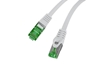 Picture of Patchcord kat.7 S/FTP LSZH CU 10m szary fluke passed