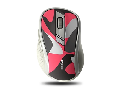 Изображение Rapoo M500 dark red Multi-Mode Wireless Mouse