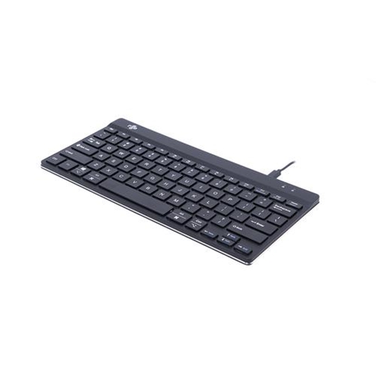 Picture of R-Go Tools Compact Break R-Go ergonomic keyboard, QWERTY (US), bluetooth, black