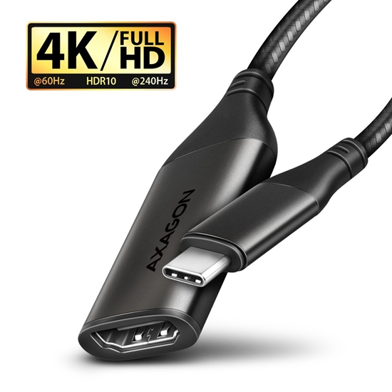 Изображение RVC-HI2M Adapter USB-C -> HDMI 2.0 4K/60Hz Aluminum, 25cm kabel