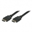 Attēls no Secomp HDMI Ultra HD Cable + Ethernet, M/M, black, 3 m