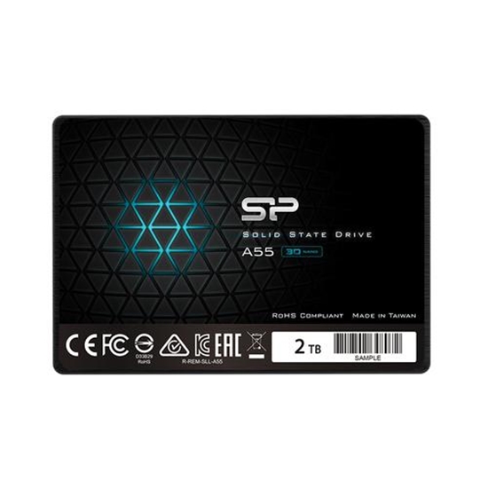 Picture of SILICON POWER 4TB A55 SATA III 6Gb/s INTERNAL SOLID STATE DRIVE | Silicon Power | Ace | A55 | 4000 GB | SSD form factor 2.5" | Solid-state drive interface SATA III | Read speed 500 MB/s | Write speed 450 MB/s