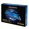 Изображение ADATA SSD LEGEND 710       512GB M.2 PCIe Gen.3x4 R/W 2400/1600
