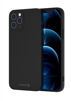Attēls no Swissten Soft Joy Silicone Case for Samsung Galaxy S23 Black