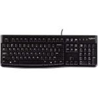 Изображение Tastatūra K120 USB ENG melna Logitech