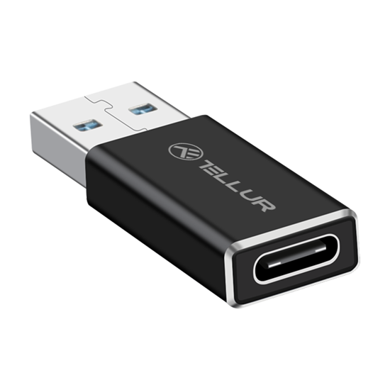 Изображение Tellur USB-A To USB-C M/F Adapter