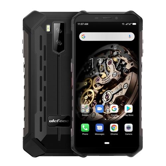 Picture of Ulefone Armor X5 14 cm (5.5") Dual SIM Android 9.0 4G Micro-USB 3 GB 32 GB 5000 mAh Black