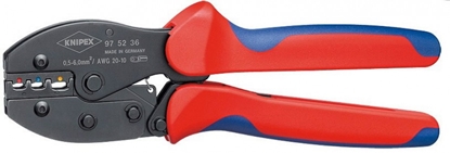 Изображение Vadu uzgaļu presēšanas stangas 0,5-6mm2,DR, Knipex