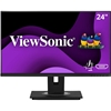 Picture of ViewSonic VG2448a-2 24" Full HD Monitor SuperClear® IPS LED 3 sides frameless bezel Monitor with VGA, HDMI, DipsplayPort, 4 USB, Speakers and Full Ergonomic Stand with large tilt angle, dual direction pivot, thin client mountable design