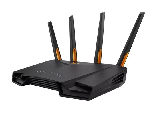 Picture of Wireless Router|ASUS|Wireless Router|4200 Mbps|Mesh|Wi-Fi 5|Wi-Fi 6|IEEE 802.11n|USB 3.2|1 WAN|4x10/100/1000M|Number of antennas 4|TUFGAMINGAX4200