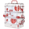 Picture of ZOLUX Rody3 Trio - rodent cage - red
