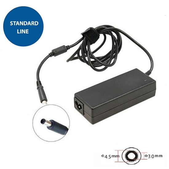 Picture of Laptop Power Adapter DELL 65W: 19.5V, 3.34A